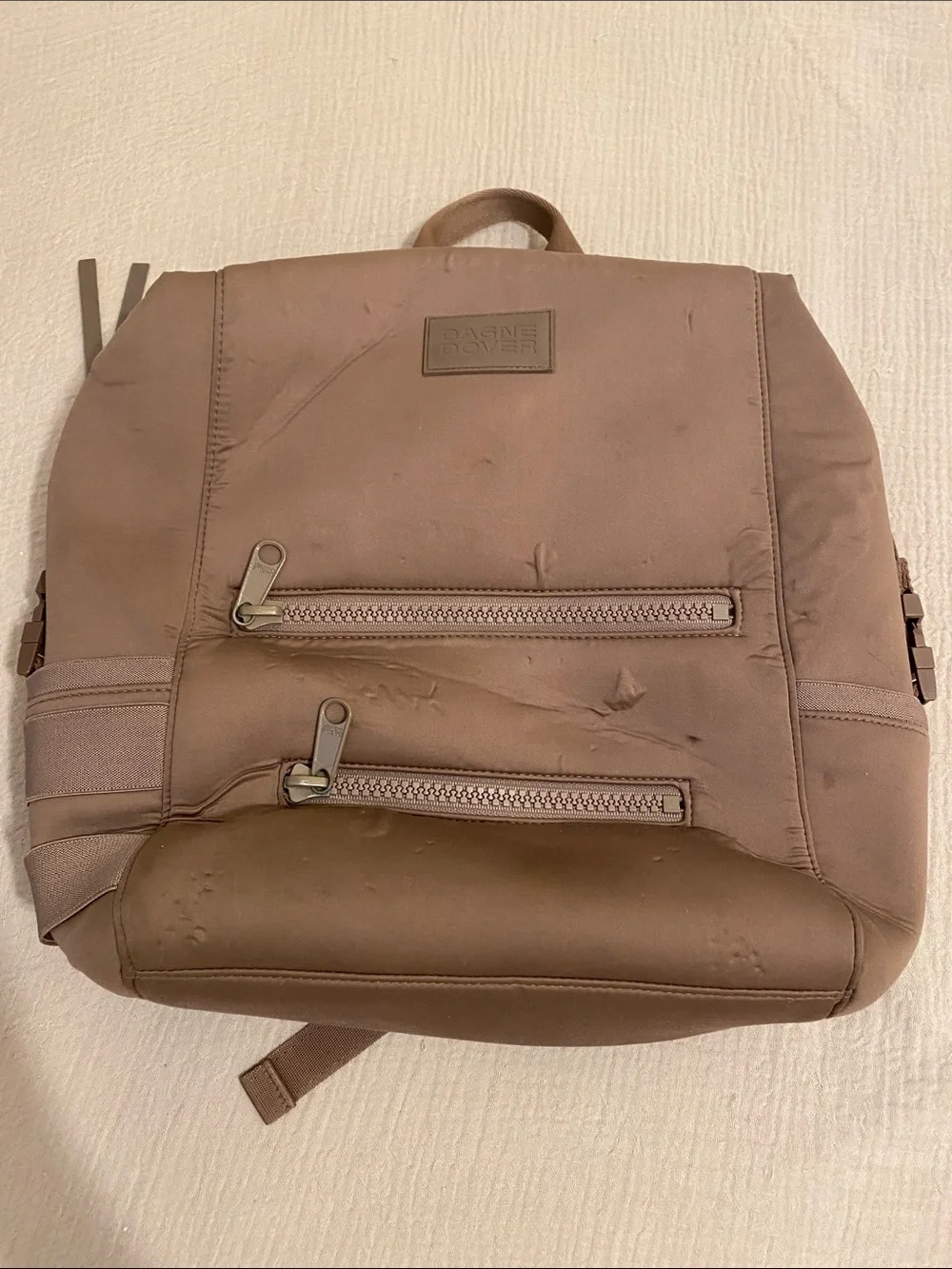 DAGNE DOVER Mauve Backpack - Soft Rose Taupe